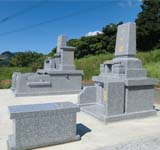 浦田石材の和洋型墓石