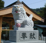 熊本県上天草市松島町浦田石材の彫刻